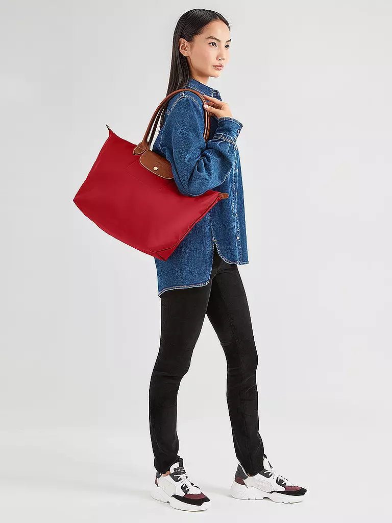 LONGCHAMP Le Pliage Original Shopper Large Red rot
